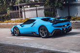 Ferrari 296 GTB GTS with Aftermarket Parts - Front Fenders FRP / Carbon Fiber from Ventus Veloce